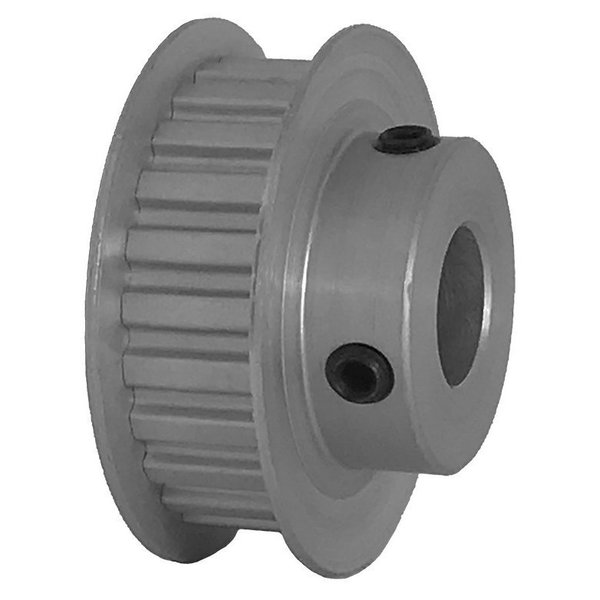 B B Manufacturing 24XL037-6FA6, Timing Pulley, Aluminum, Clear Anodized,  24XL037-6FA6